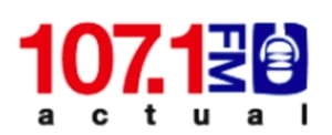 Logo Actual FM 107.1 FM