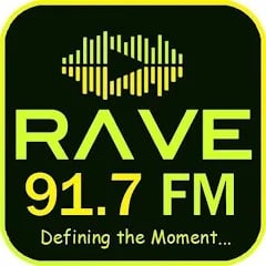 Logo Rave 91.7 FM